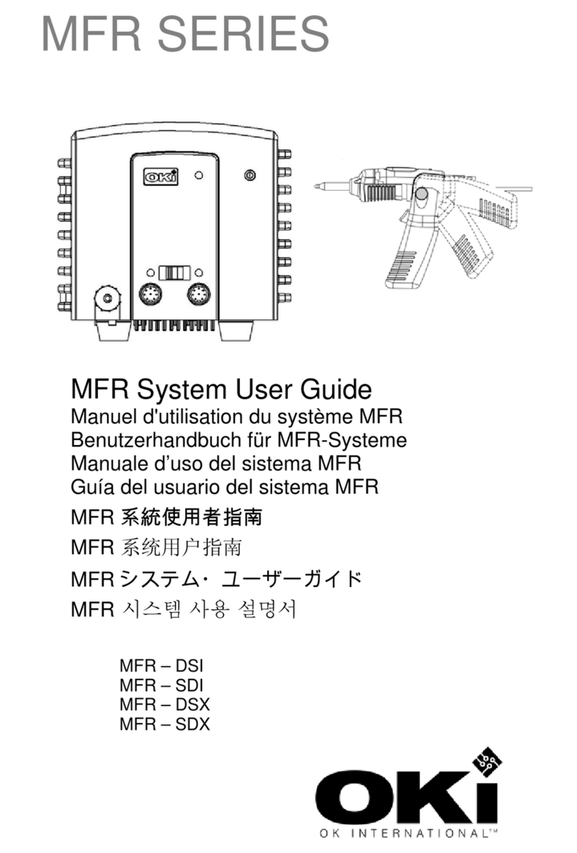 Oki MFR-DSI Manuel utilisateur