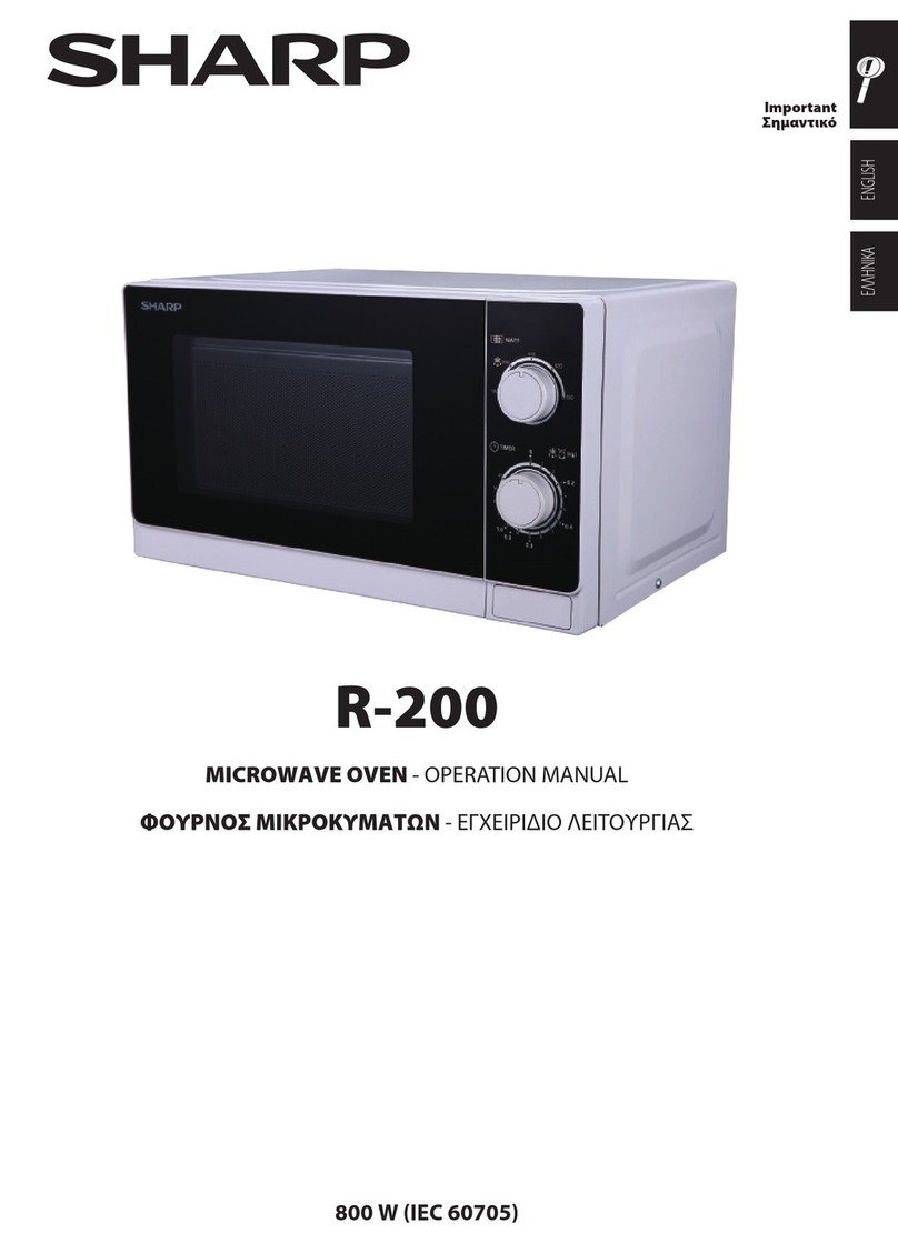 Sharp R-200 Manuel utilisateur