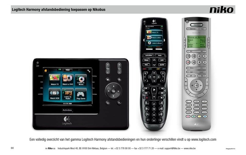 Logitech Harmony One Manuel utilisateur