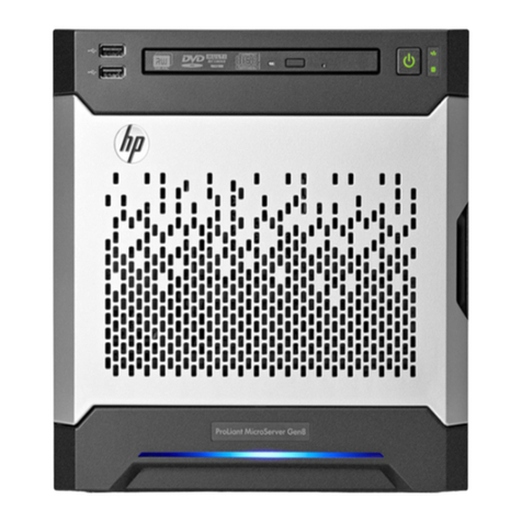 HP ProLiant MicroServer Gen8 Manuel