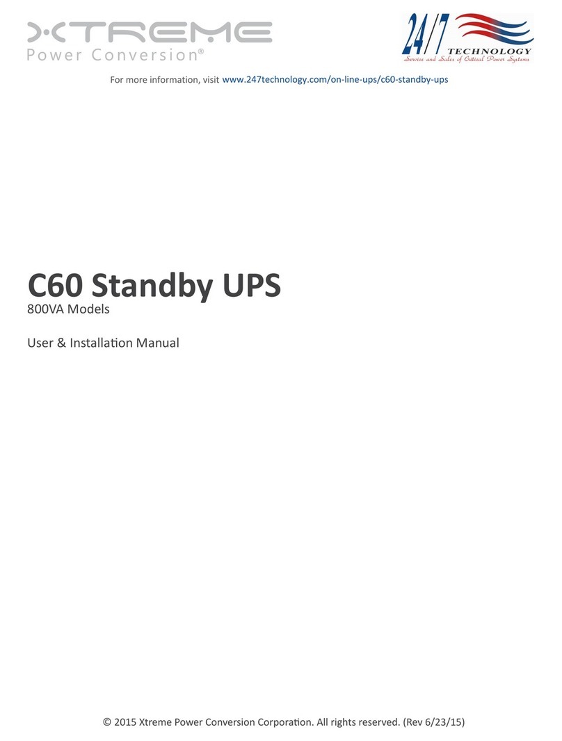 Xtreme C60-800 Mode d’emploi