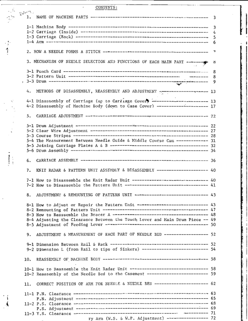Singer Style-O-Matic 328 Instructions de construction