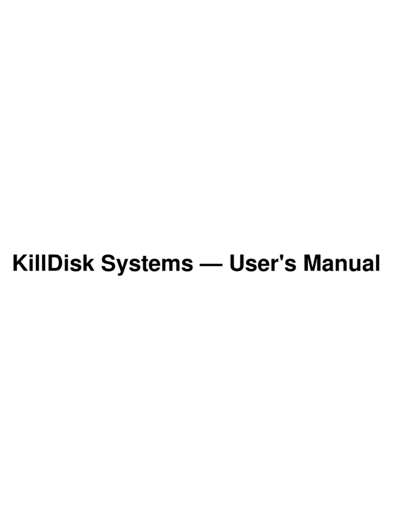 KillDisk Thecus Manuel utilisateur