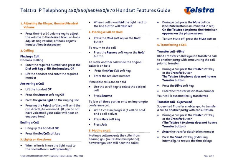 Telstra 450 Fiche technique