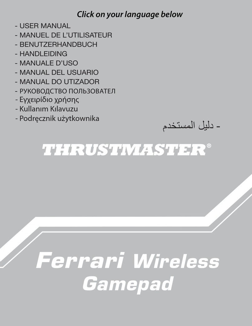 Thrustmaster Ferrari Manuel utilisateur