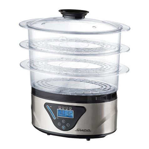 Steba Steamer DG1 Manuel utilisateur