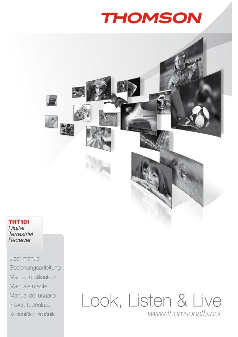 THOMSON THT101 Manuel utilisateur
