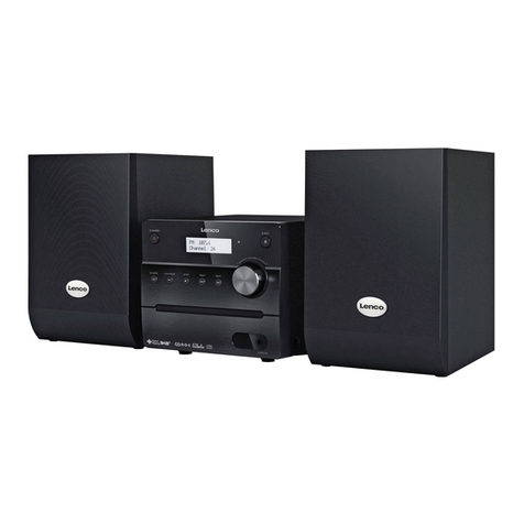 LENCO MC-148 DAB+ Manuel utilisateur