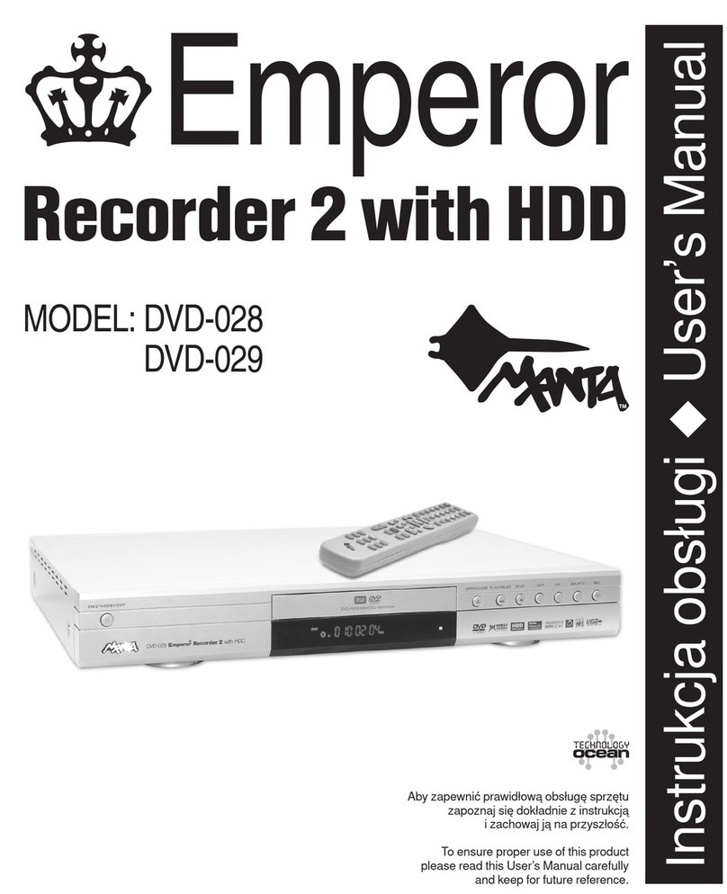 Emperor DVD-028 Manuel utilisateur