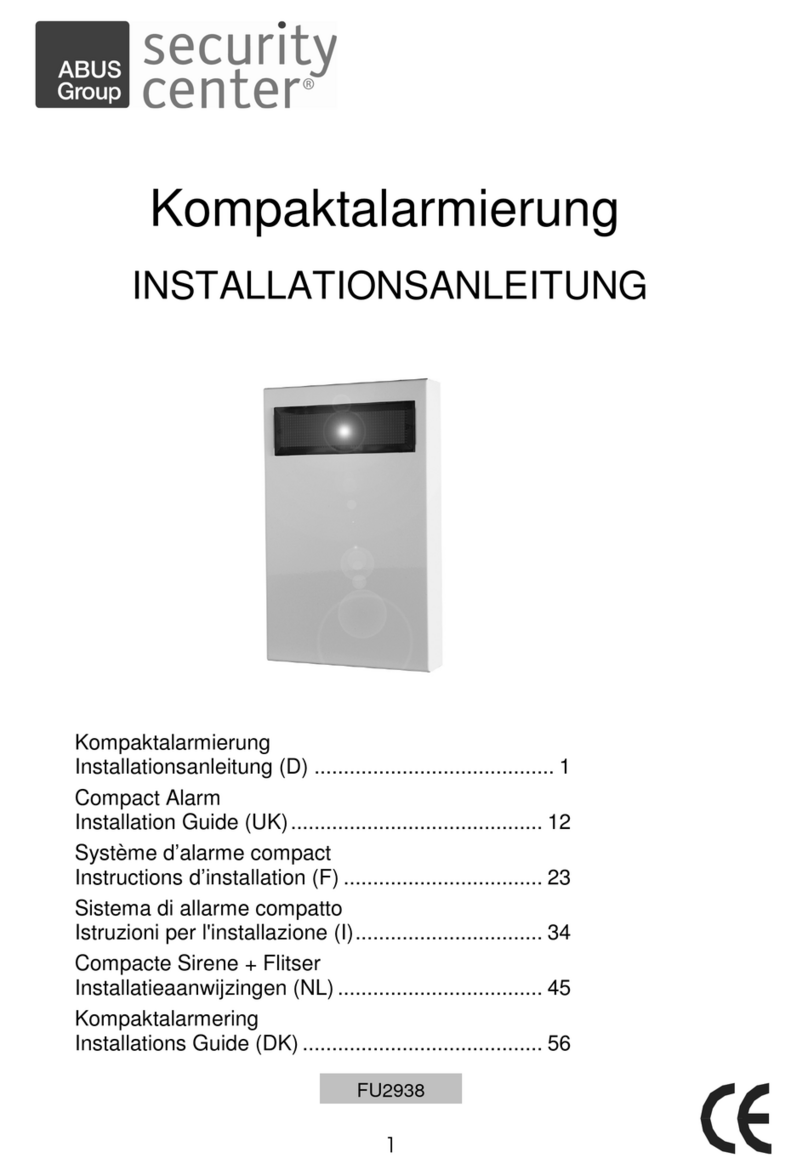 Security-Center FU2938 Manuel utilisateur