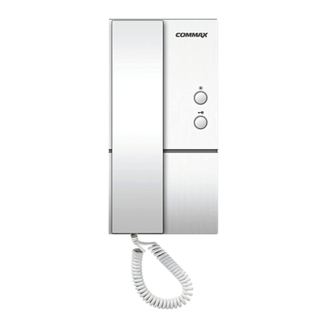 Commax DP-LA01M Manuel utilisateur
