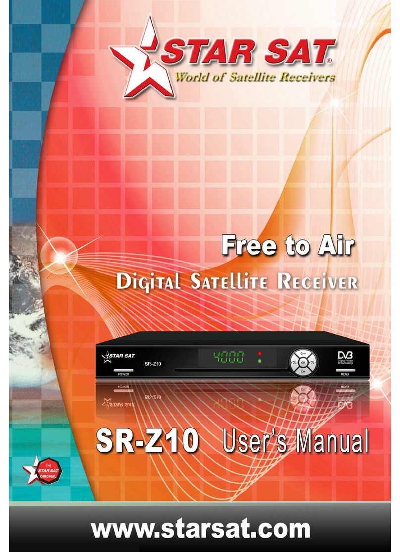 star sat SR-Z10 Manuel utilisateur star sat SR-Z10 Manuel utilisateur