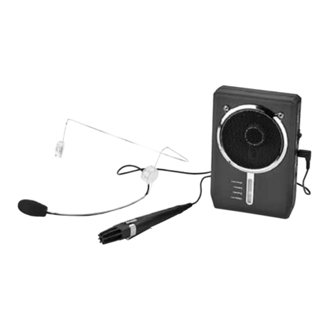 Monacor WAP-7D Manuel utilisateur