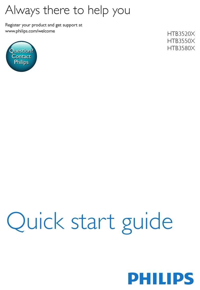 Philips HTB3520X Manuel utilisateur
