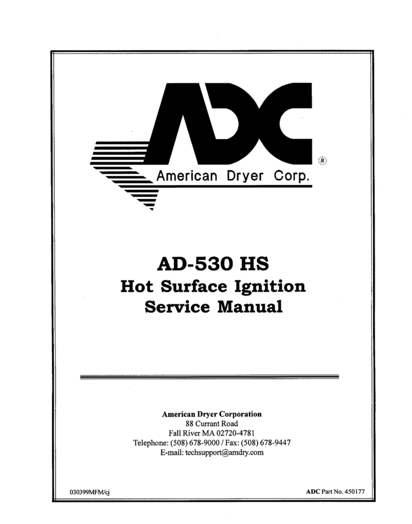 ADC AD-530 HS Manuel utilisateur