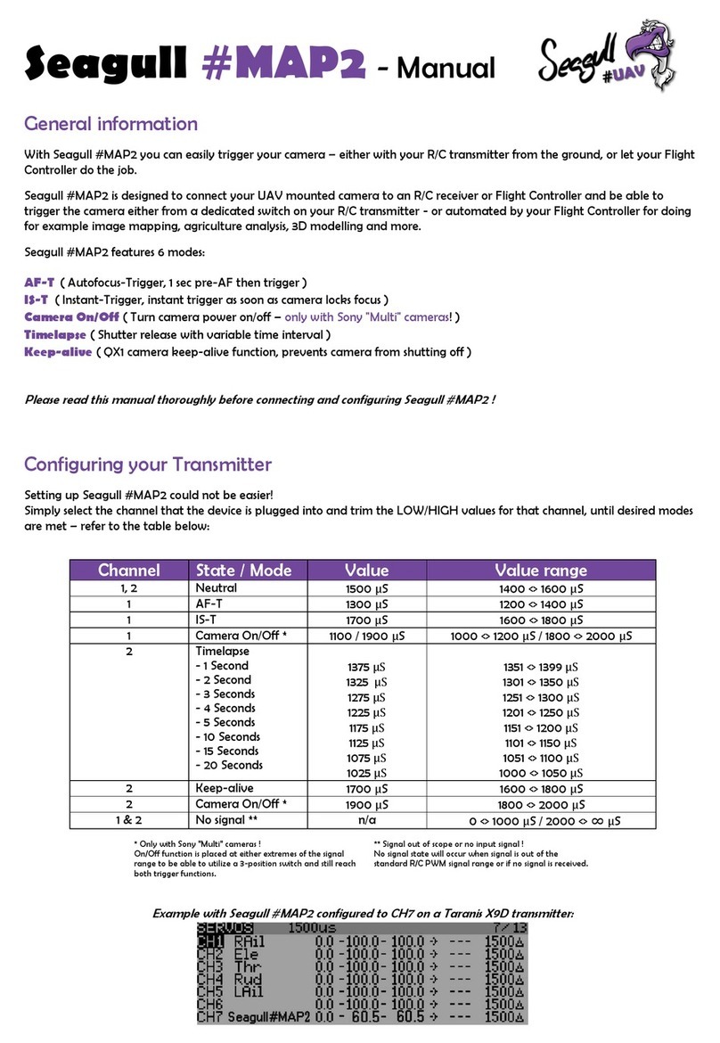 Seagull MAP2 Manuel utilisateur