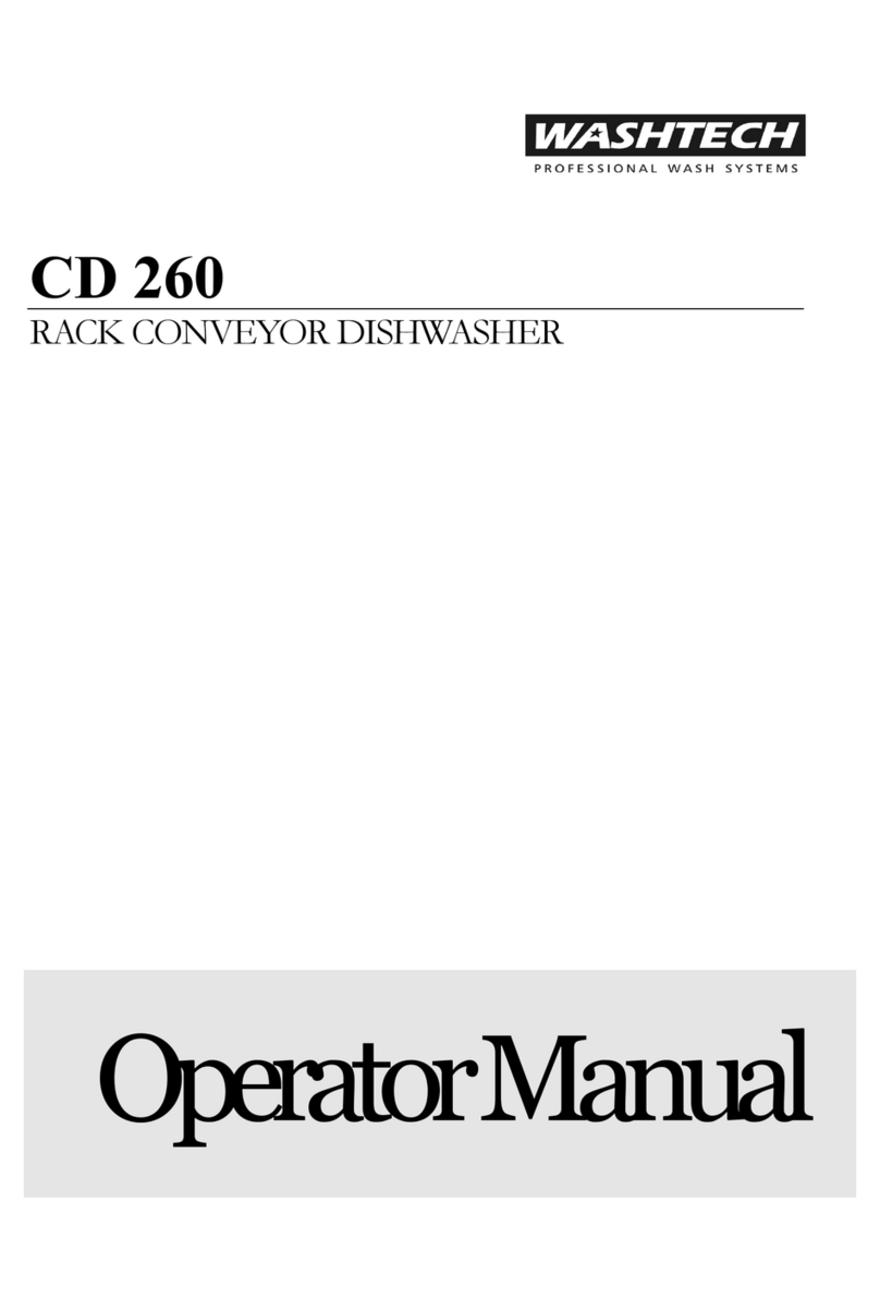 Washtech CD 260 Manuel utilisateur