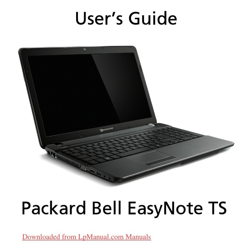 Packard Bell EasyNote TS Manuel utilisateur