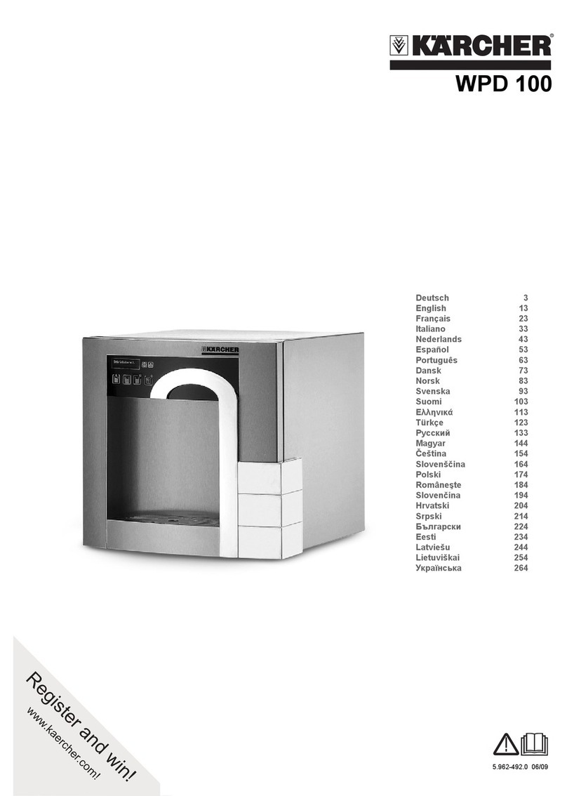 Kärcher WPD 100 Manuel utilisateur