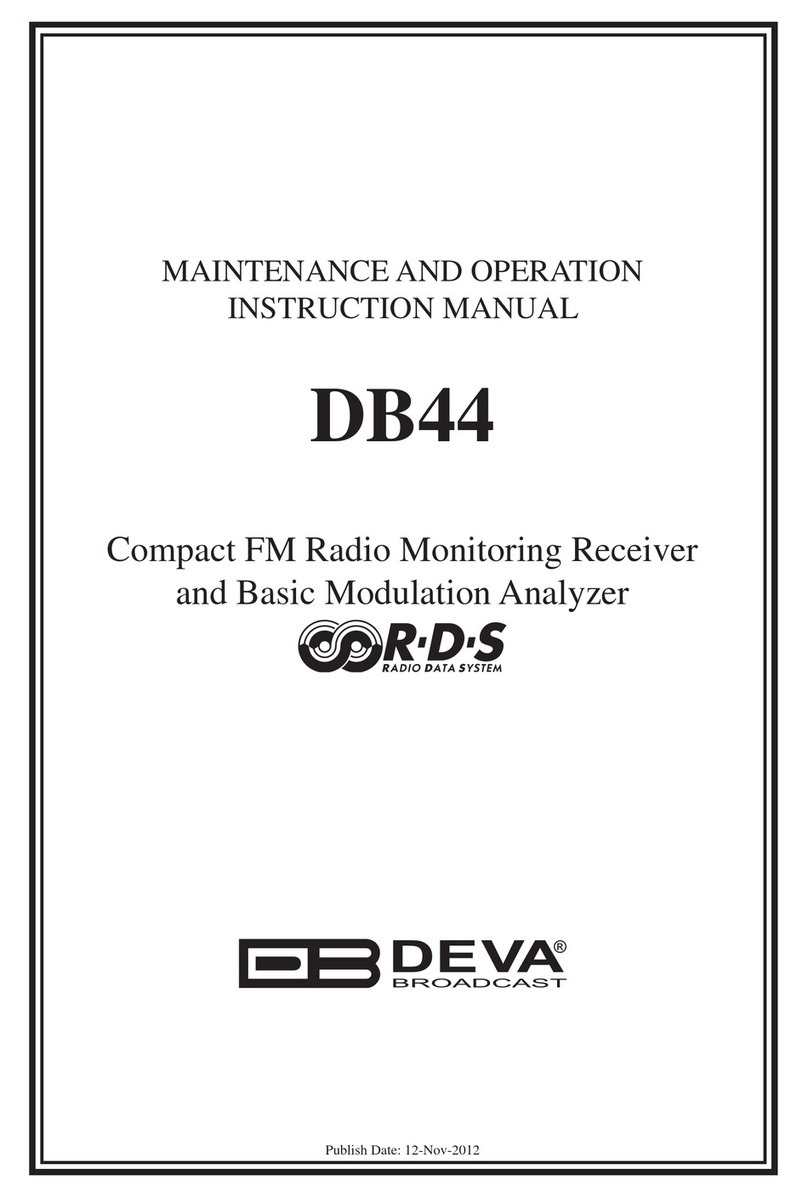 DEVA DB44 Manuel utilisateur