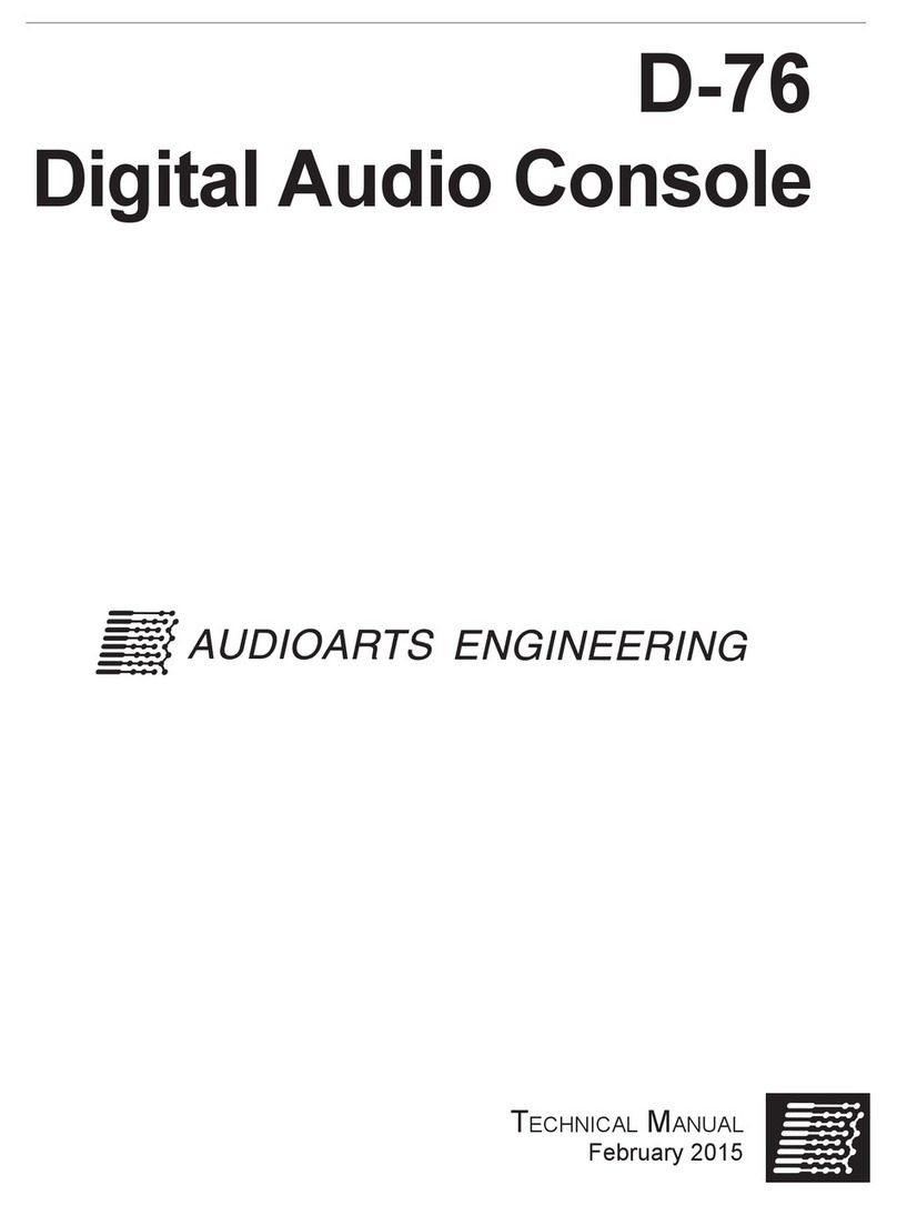 AudioArts Engineering D-76 Manuel utilisateur