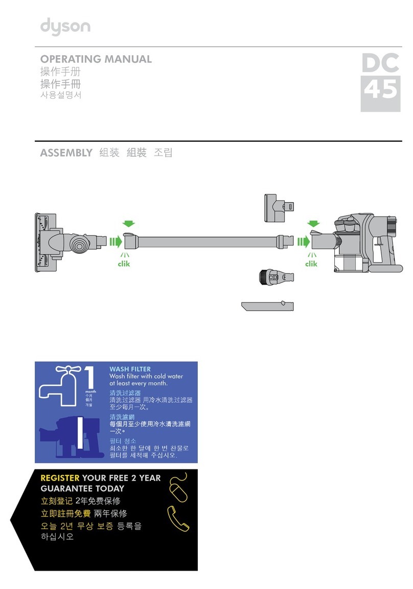 Dyson Dc45 Manuel utilisateur