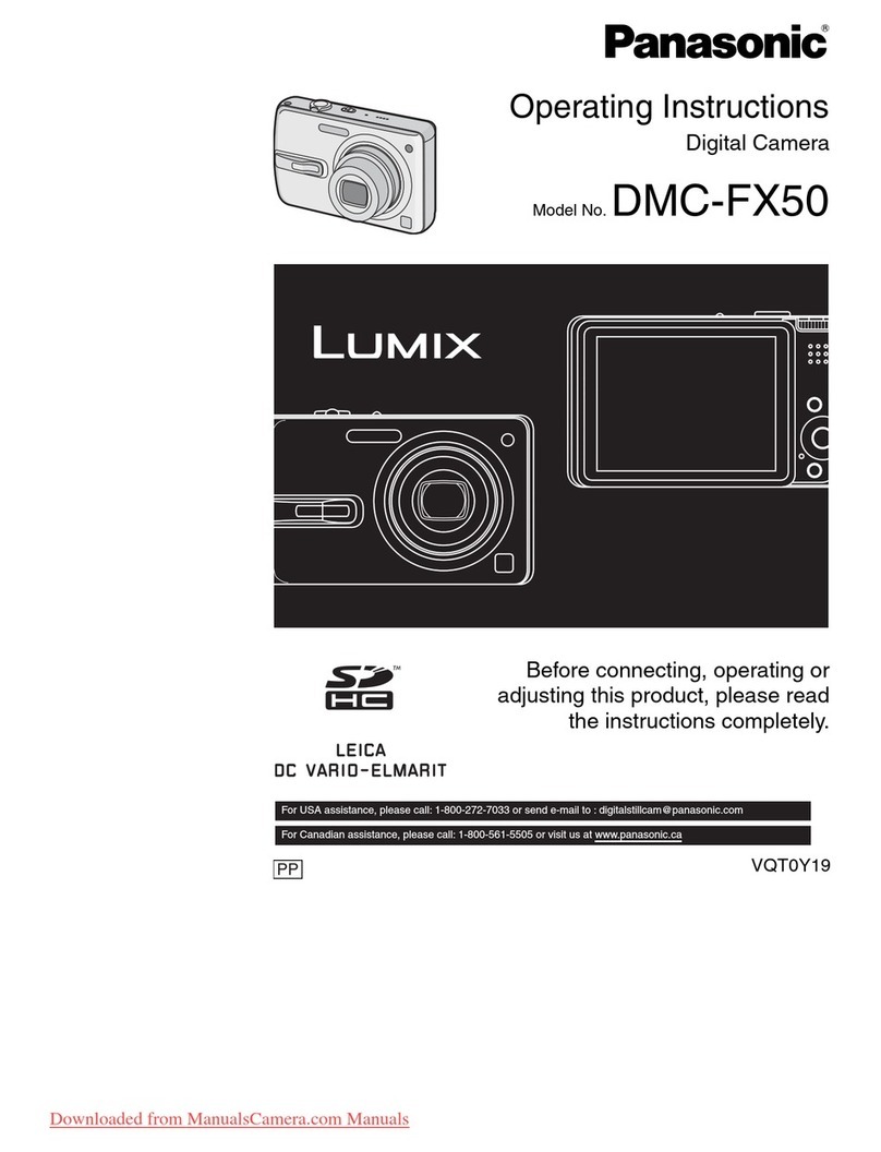 Panasonic LUMIX DMC-FX50 Manuel utilisateur