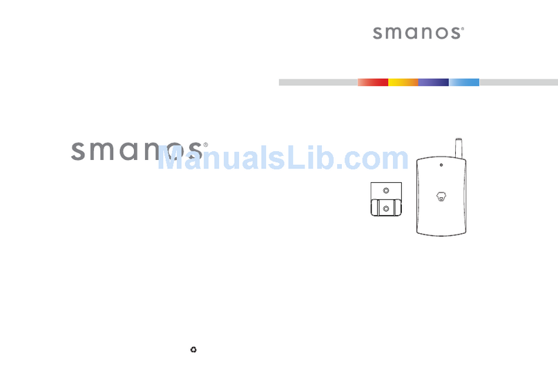 Smanos FD2100 Manuel utilisateur