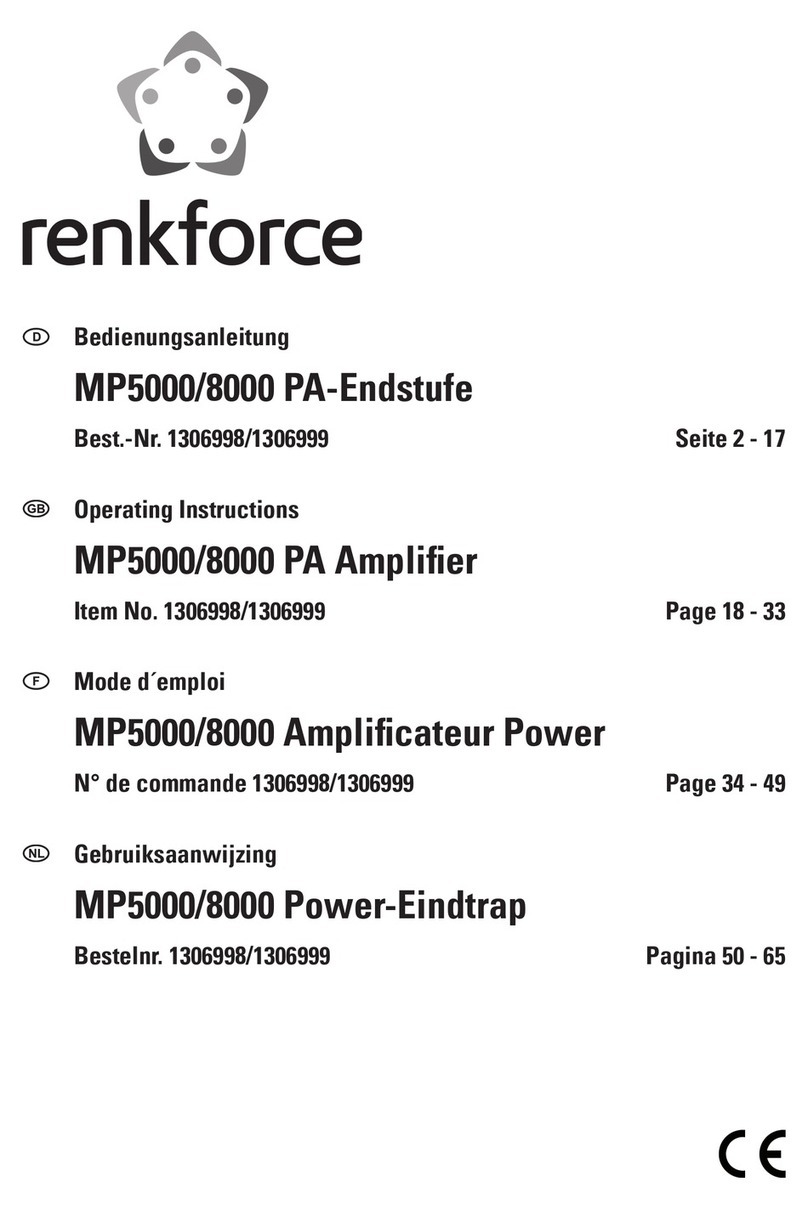 Renkforce MP5000 Manuel utilisateur