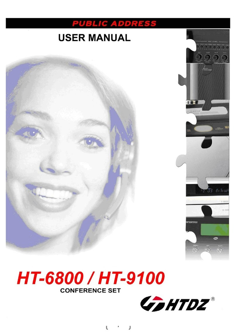 HTDZ HT-6800 Manuel utilisateur