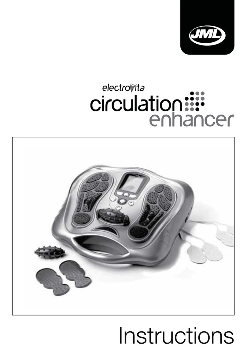 JML circulation enhancer Manuel utilisateur