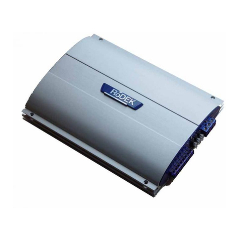 RoDEK R2100A Manuel utilisateur