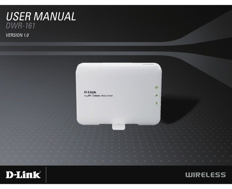 D-Link DWR-161 Manuel utilisateur