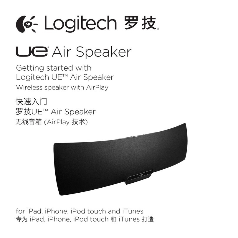 Logitech Logitech UE Manuel utilisateur Logitech Logitech UE Manuel utilisateur