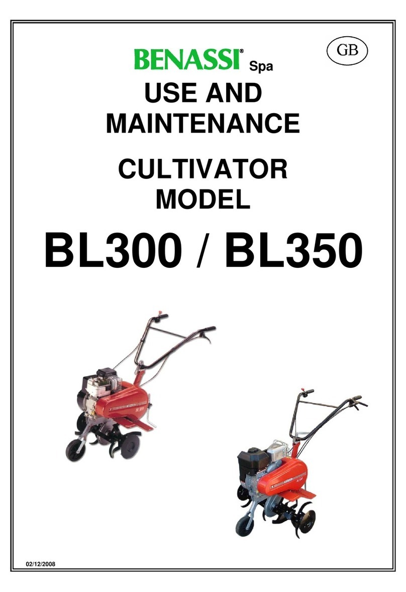 Benassi BL 300 Guide de l'utilisateur