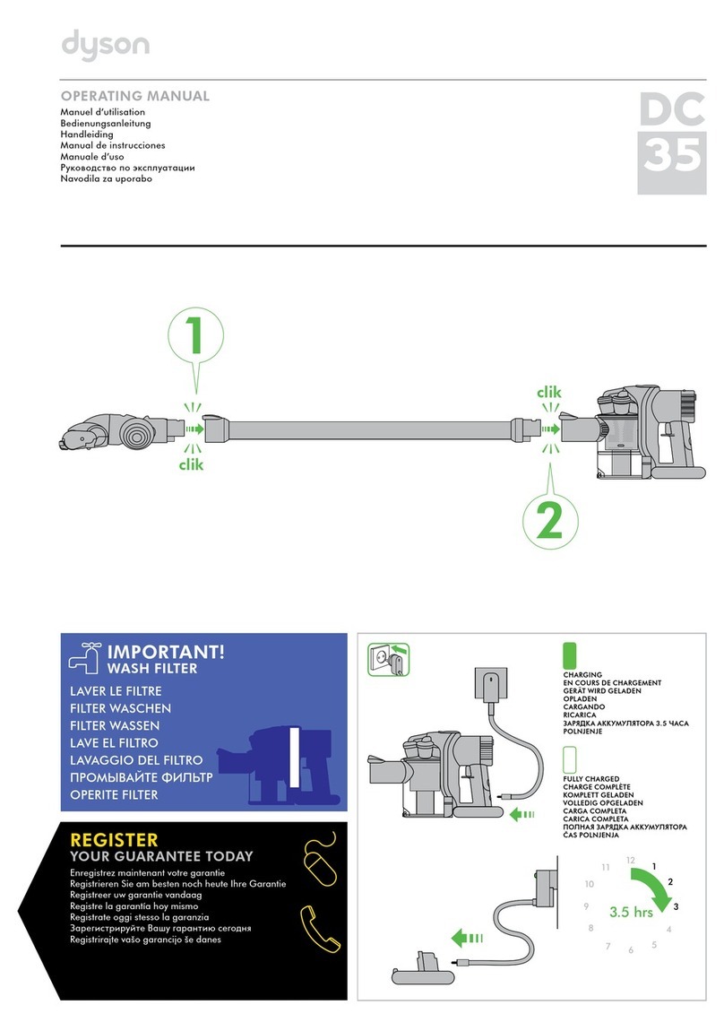 Dyson DC 35 Manuel utilisateur