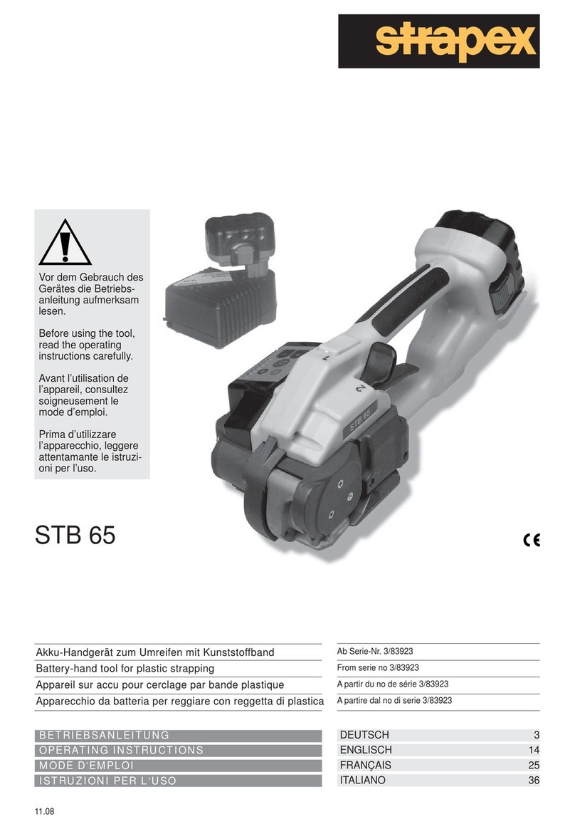strapex STB 65 Manuel utilisateur