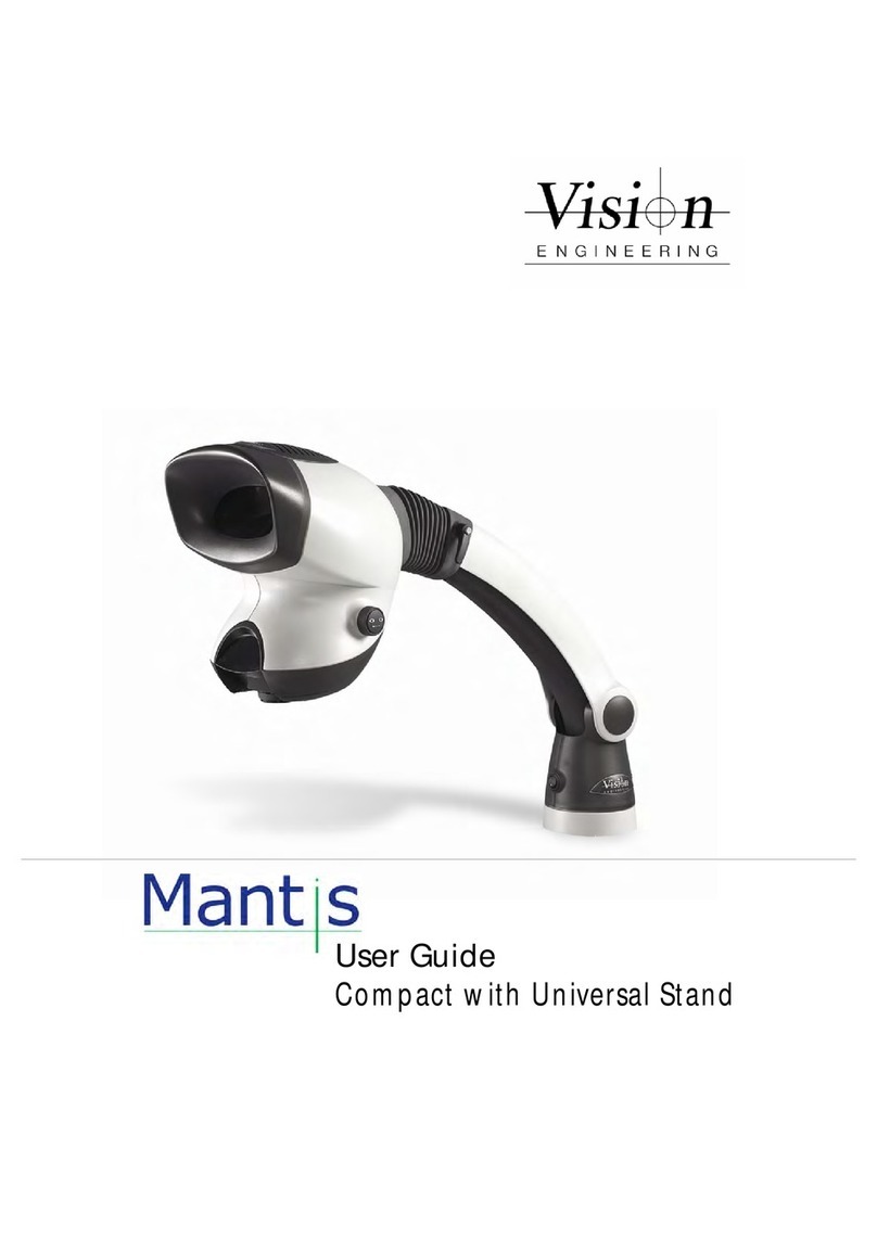Vision Engineering Mantis Manuel utilisateur Vision Engineering Mantis Manuel utilisateur