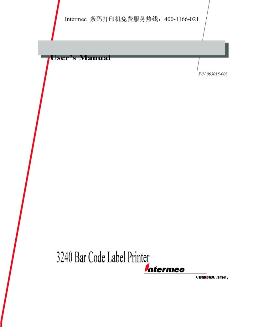 Intermec 3240 Manuel utilisateur