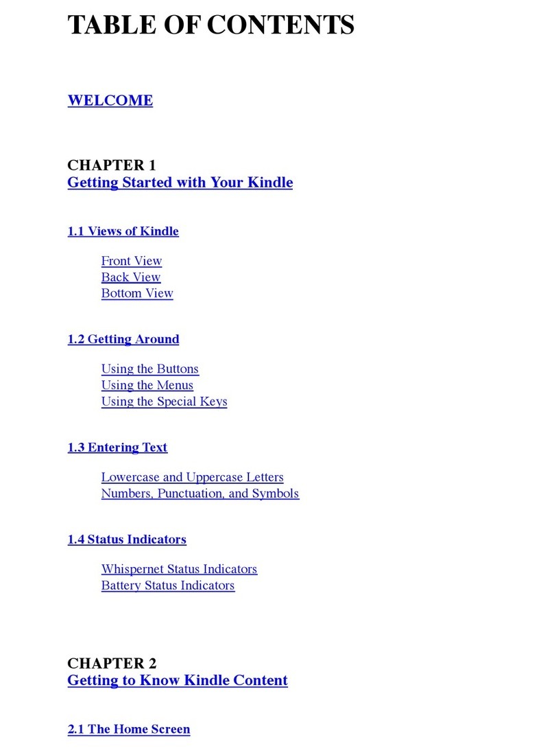 Amazon Kindle Fire Manuel utilisateur