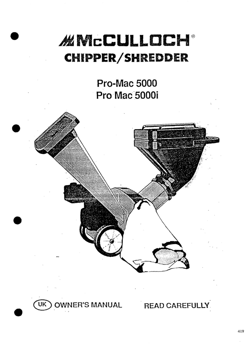 McCulloch Pro-Mac 5000 Manuel utilisateur