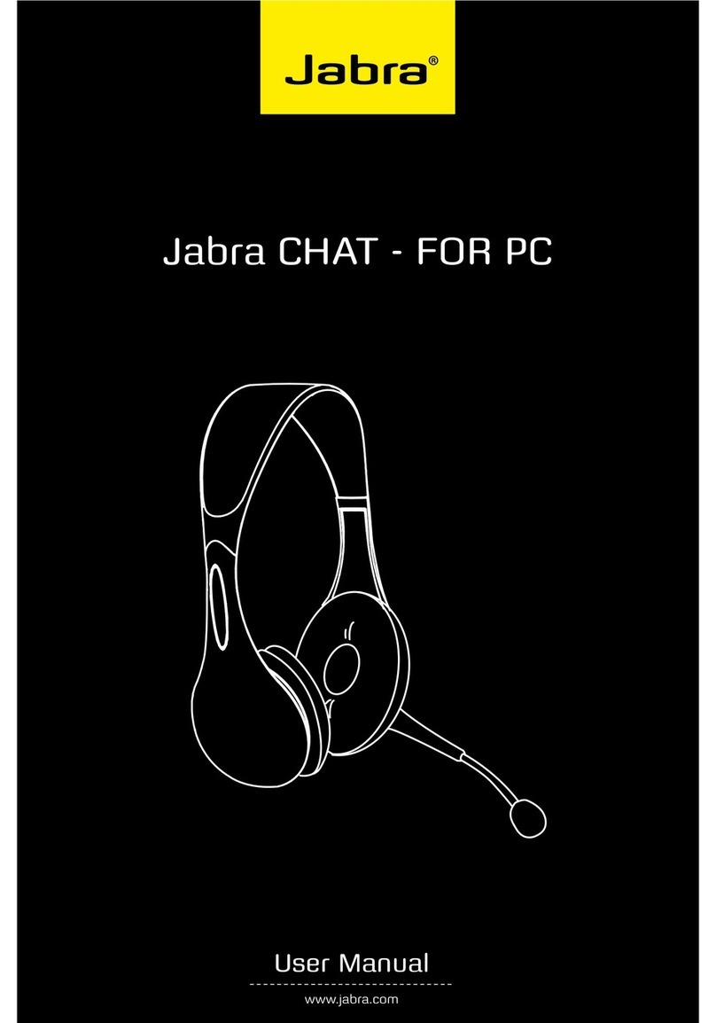 Jabra CHAT for PC Manuel utilisateur
