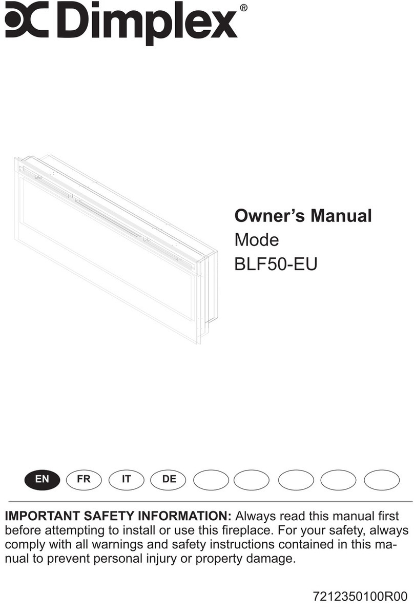 Dimplex BFL50-EU Manuel utilisateur