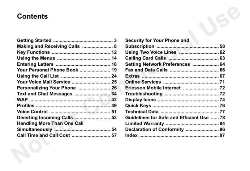 Ericsson T29S Manuel utilisateur