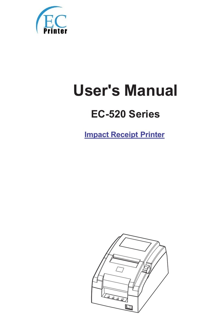 EC Printer EC-520 Series Manuel utilisateur