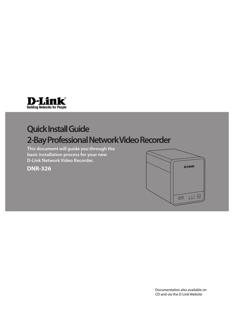 D-Link DNR-326 Manuel utilisateur