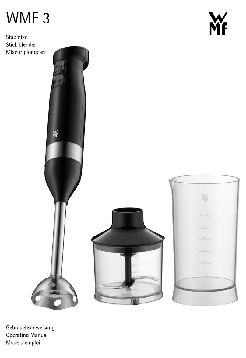 WMF WMF 3 Manuel utilisateur