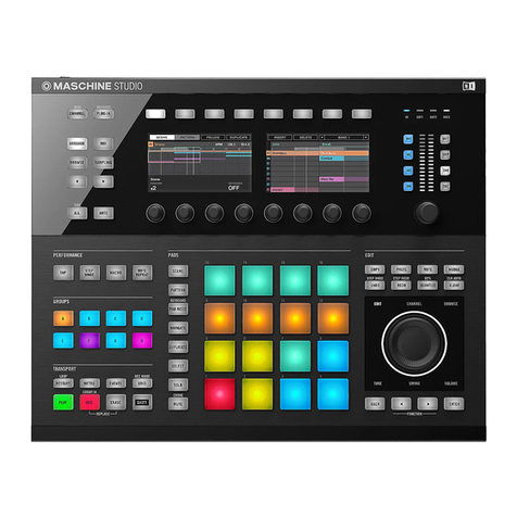 Native Instruments Maschine Manuel utilisateur