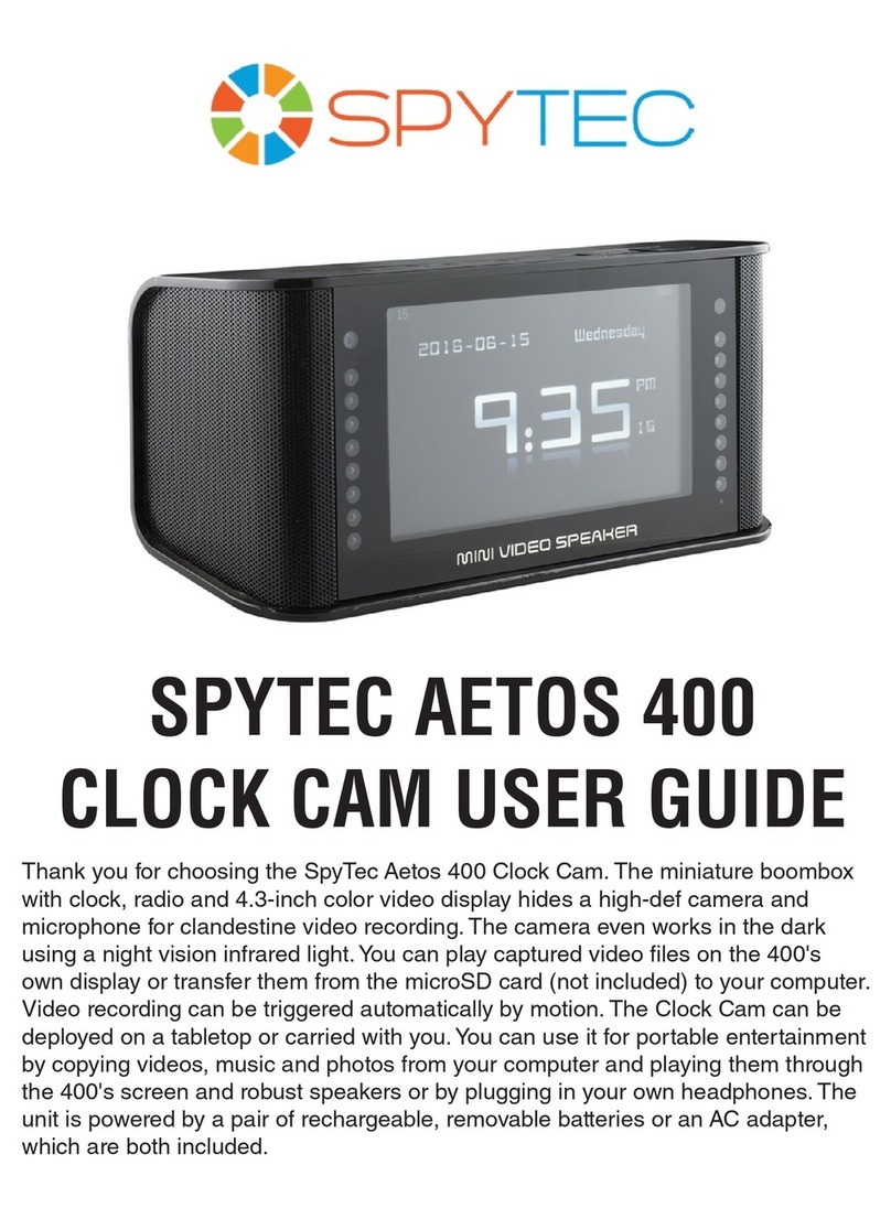 Spy Tec AETOS 400 Manuel utilisateur
