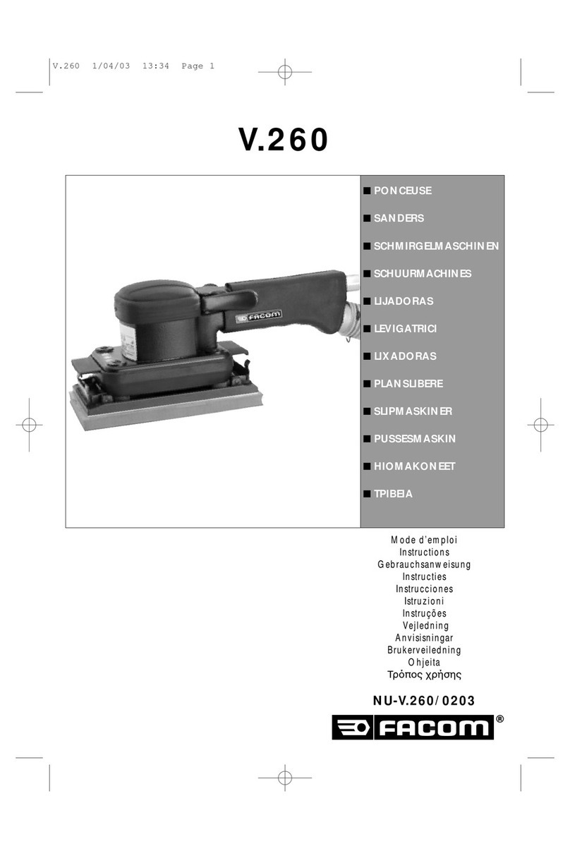 Facom V.260 Manuel utilisateur